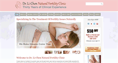 Desktop Screenshot of fertilityclinicns.ca